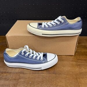 Used W/O Box! Women's Converse Chuck Taylor All Star Navy White Sneakers Size 7
